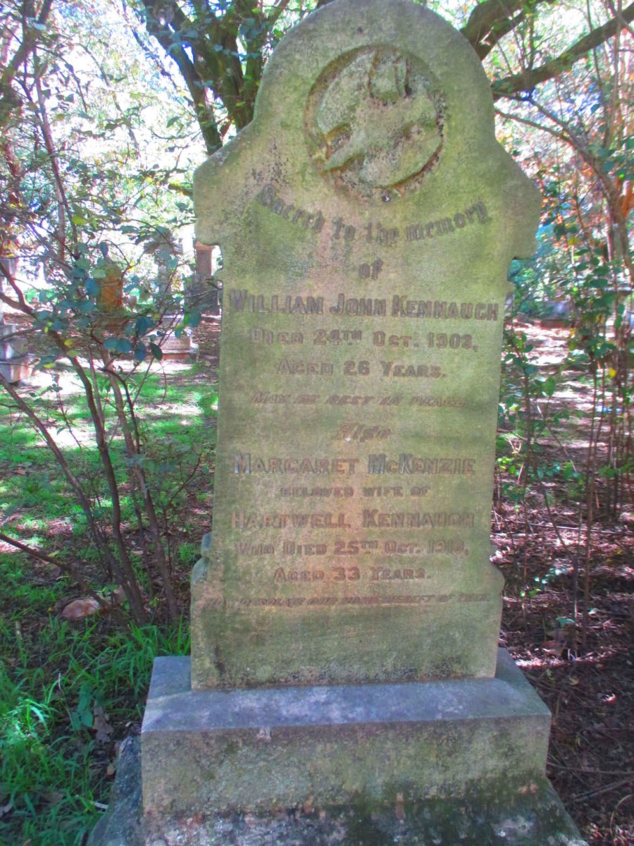KENNAUGH William John -1902 :: KENNAUGH Margaret nee MCKENZIE -1910