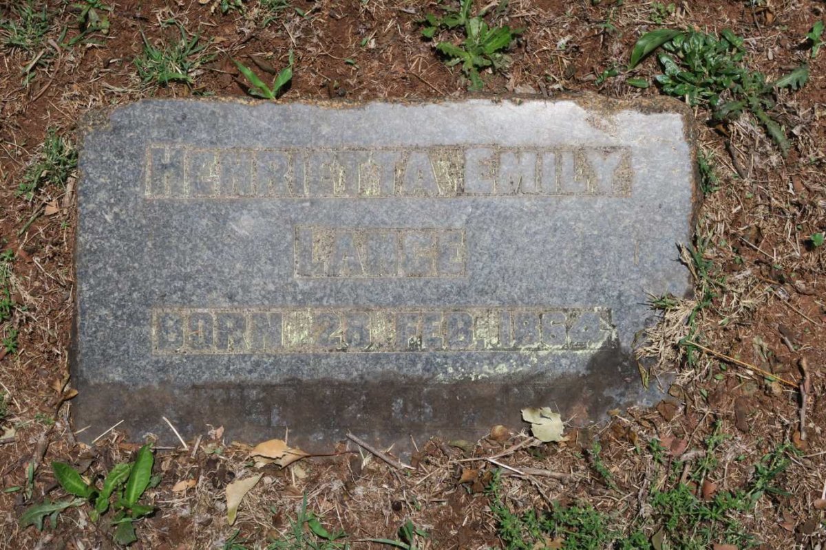 LANCE Margaret, Fuller -1903 :: LINDEN R.R. :: LANCE Henrietta Emily 1864-?_3