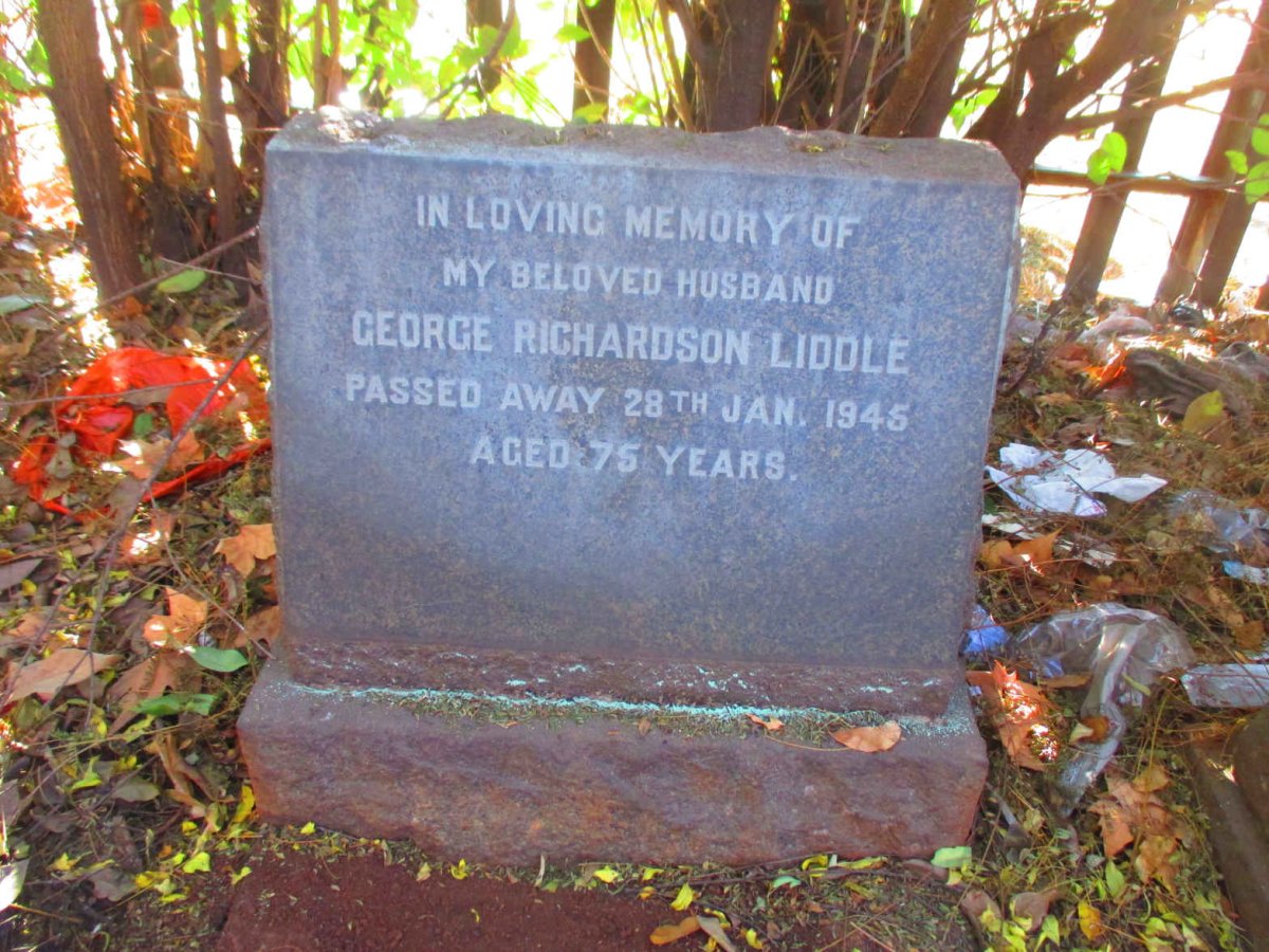 LIDDLE George Richardson  -1945