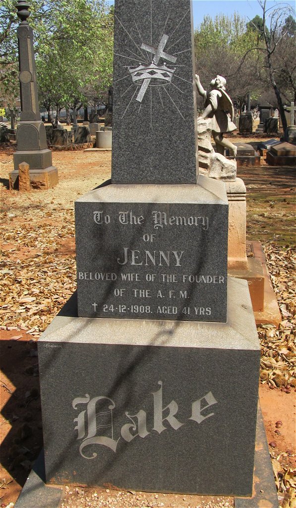 LAKE John -1932 &amp; Jenny -1908