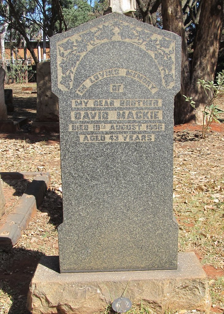 MACKIE David -1906