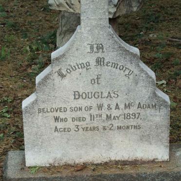 MCADAM Douglas 1897