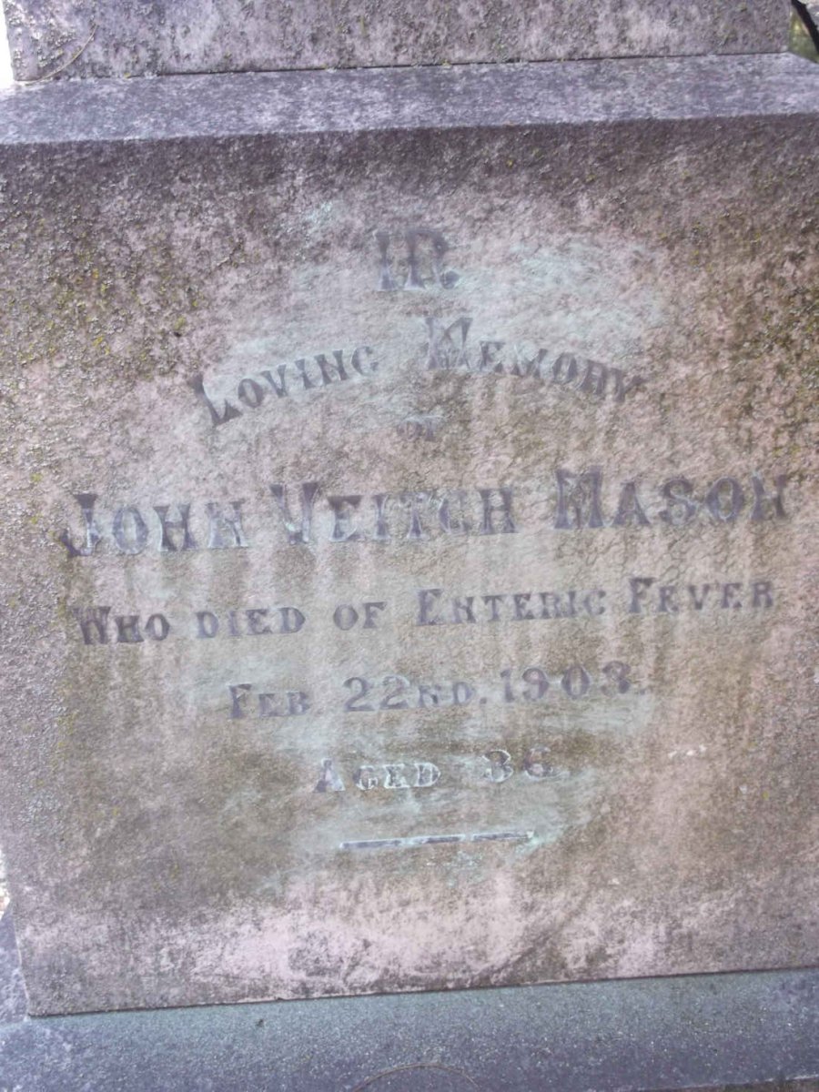 MASON John Veitch -1903