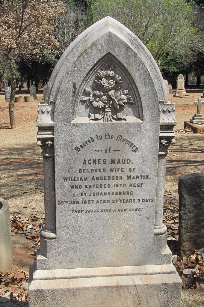 MARTIN Agnes Maud -1897