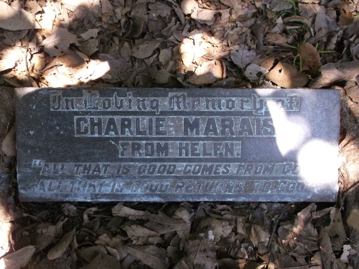MARAIS Charlie