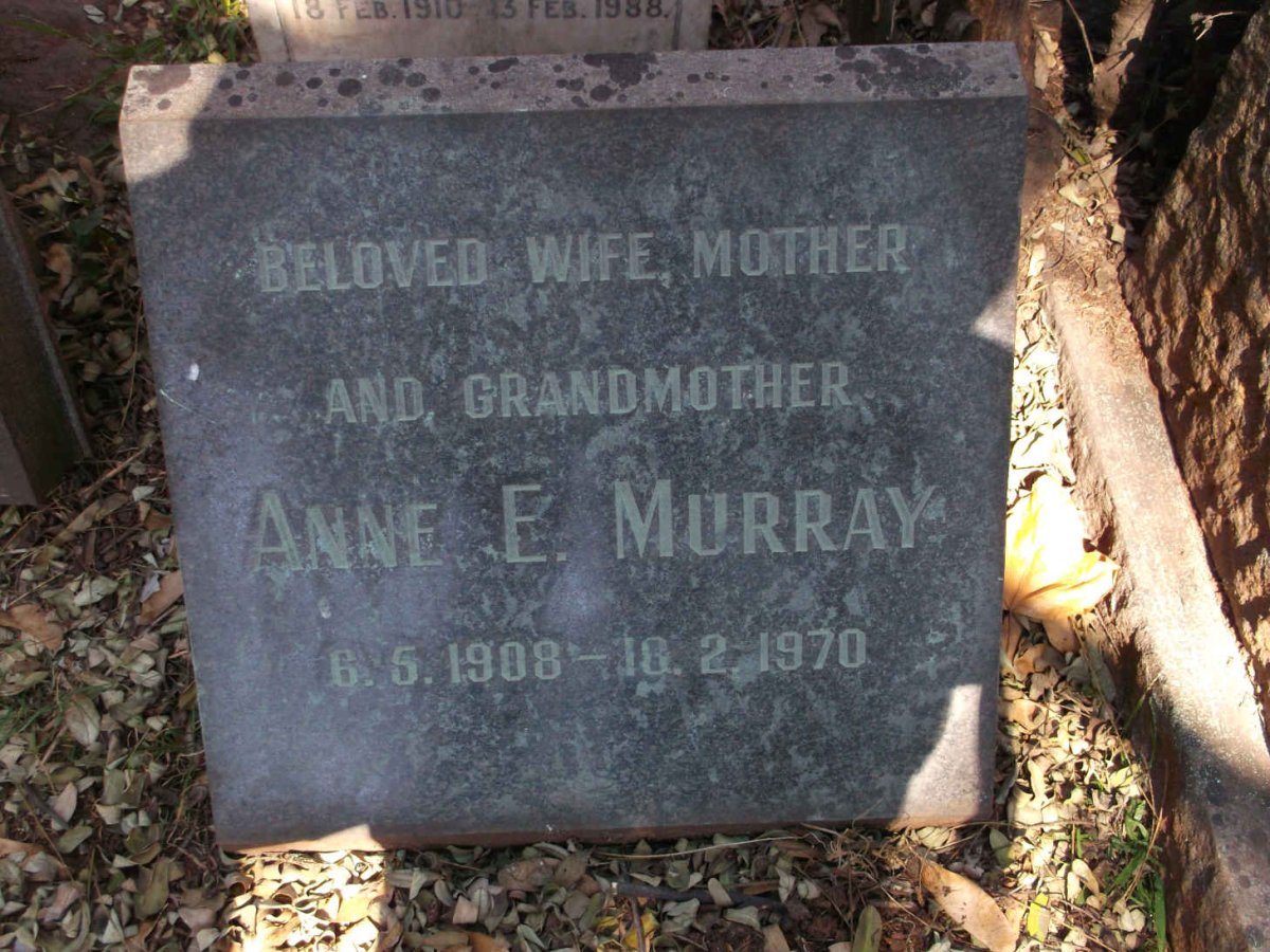 MURRAY Anne E. 1908-1970