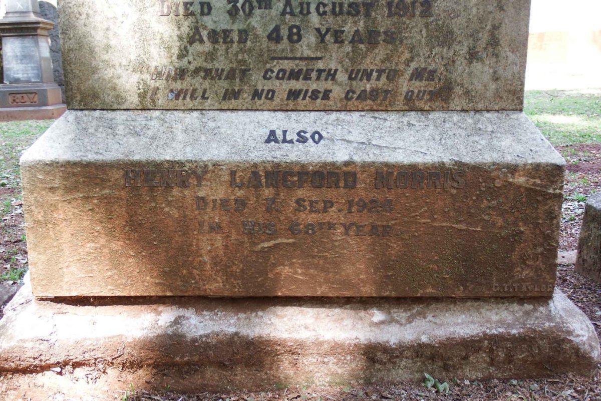 MORRIS Henry Langford -1924 & Clarissa -1912_2