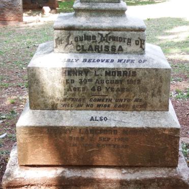 MORRIS Henry Langford -1924 & Clarissa -1912_1