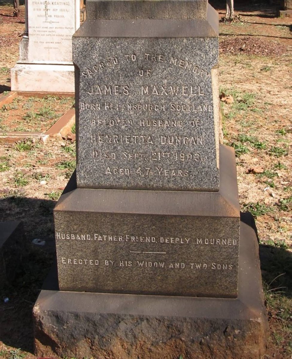 MAXWELL James -1903