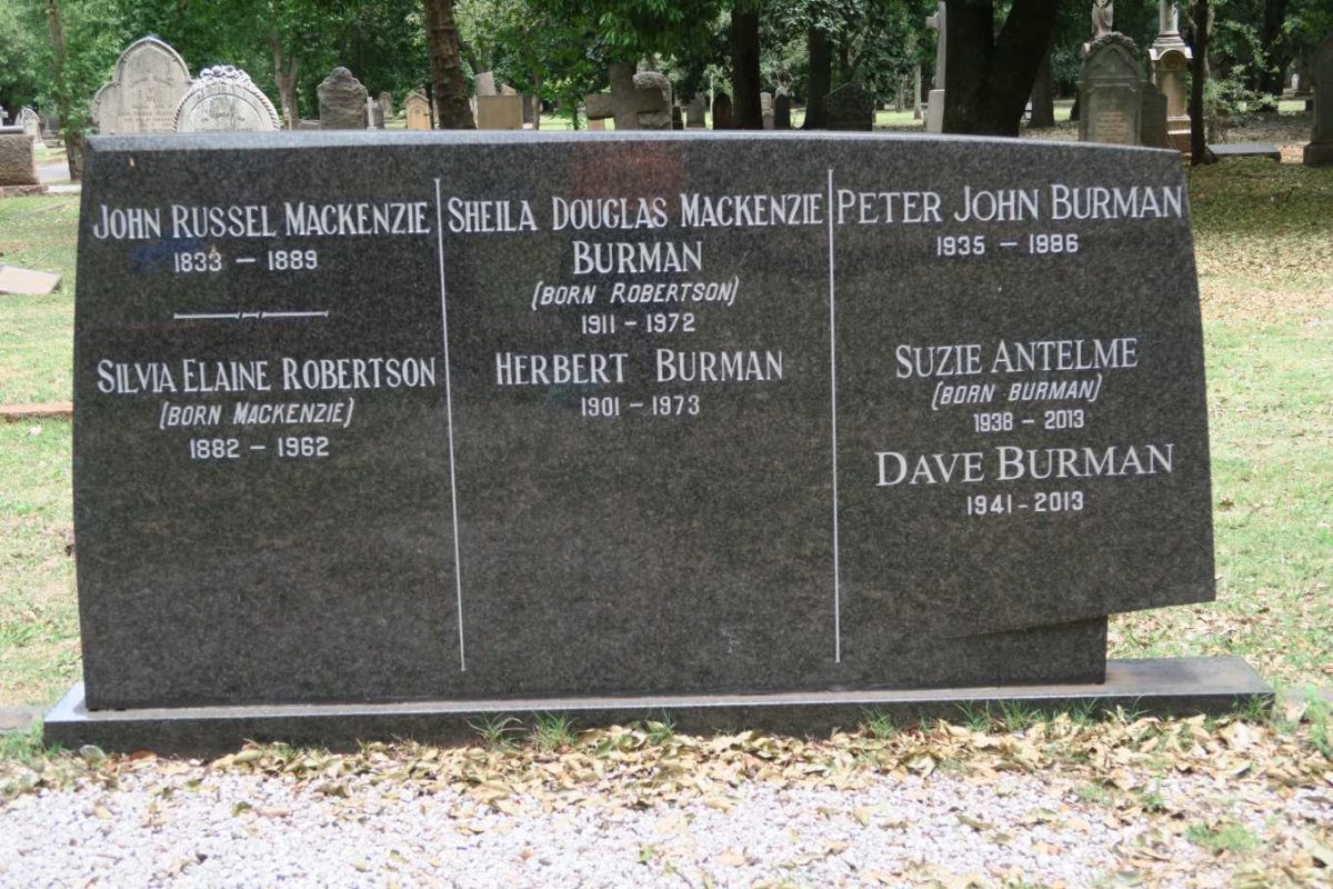 MACKENZIE - BURMAN - ROBERTSON - ANTELME 
