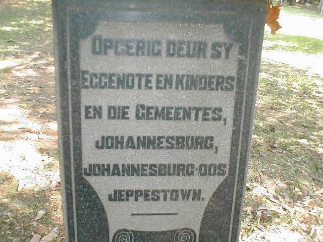 MARTINS J.N. 1857-1938 &amp; Margaretha Hendrika CRUYWAGEN -1948 (a)