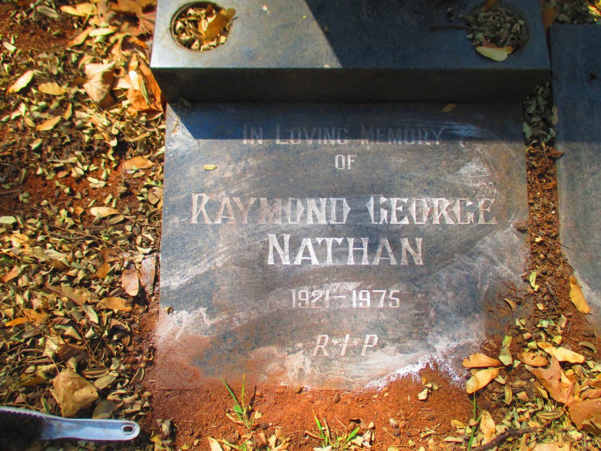 NATHAN Raymond George 1921-1975