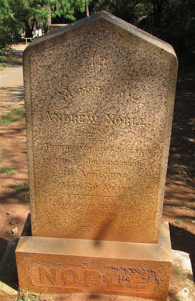 NOBLE Andrew -1898