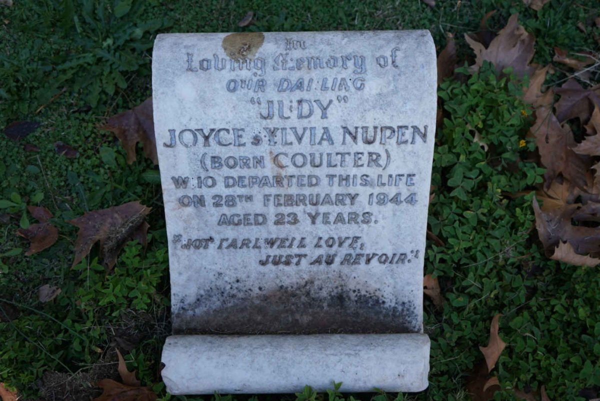 NUPEN Joyce Sylvia nee COULTER -1944