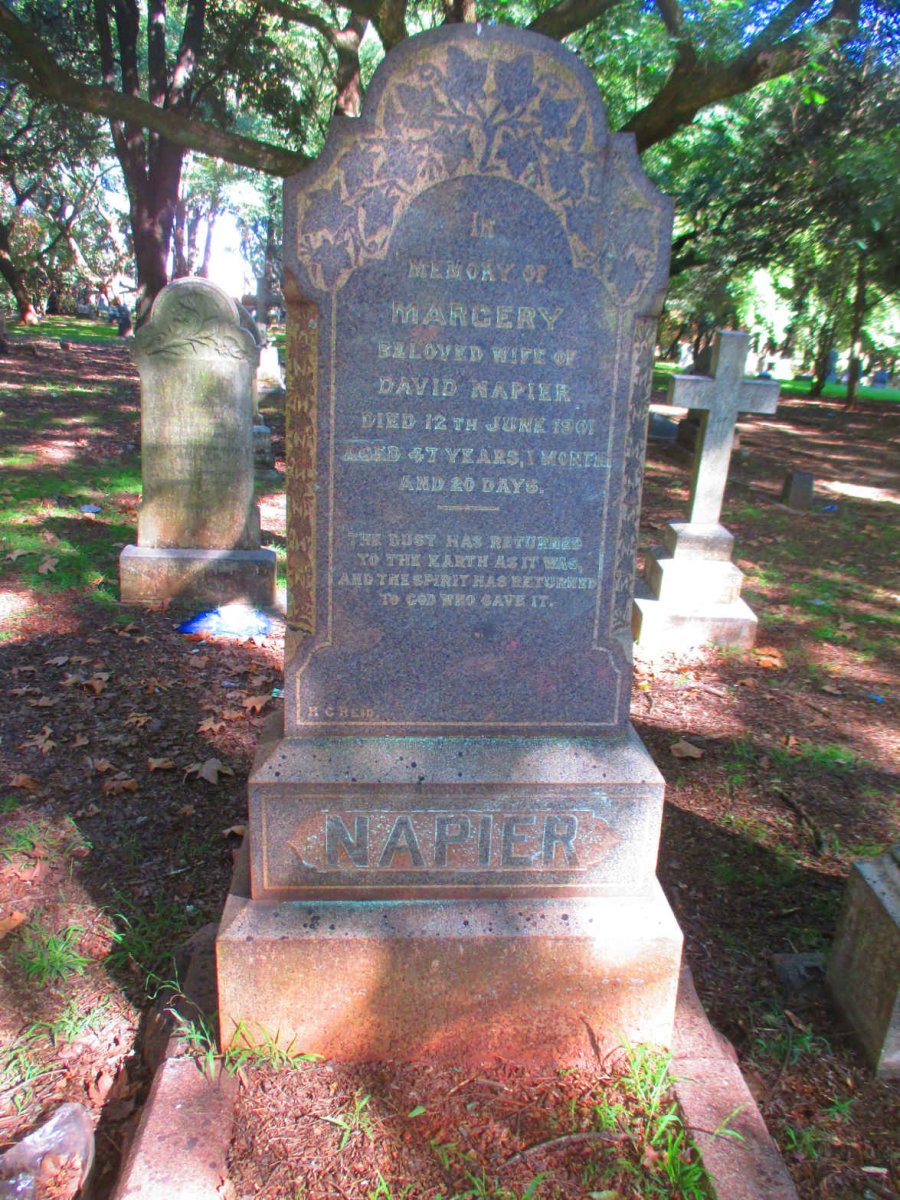 NAPIER Margery -1901