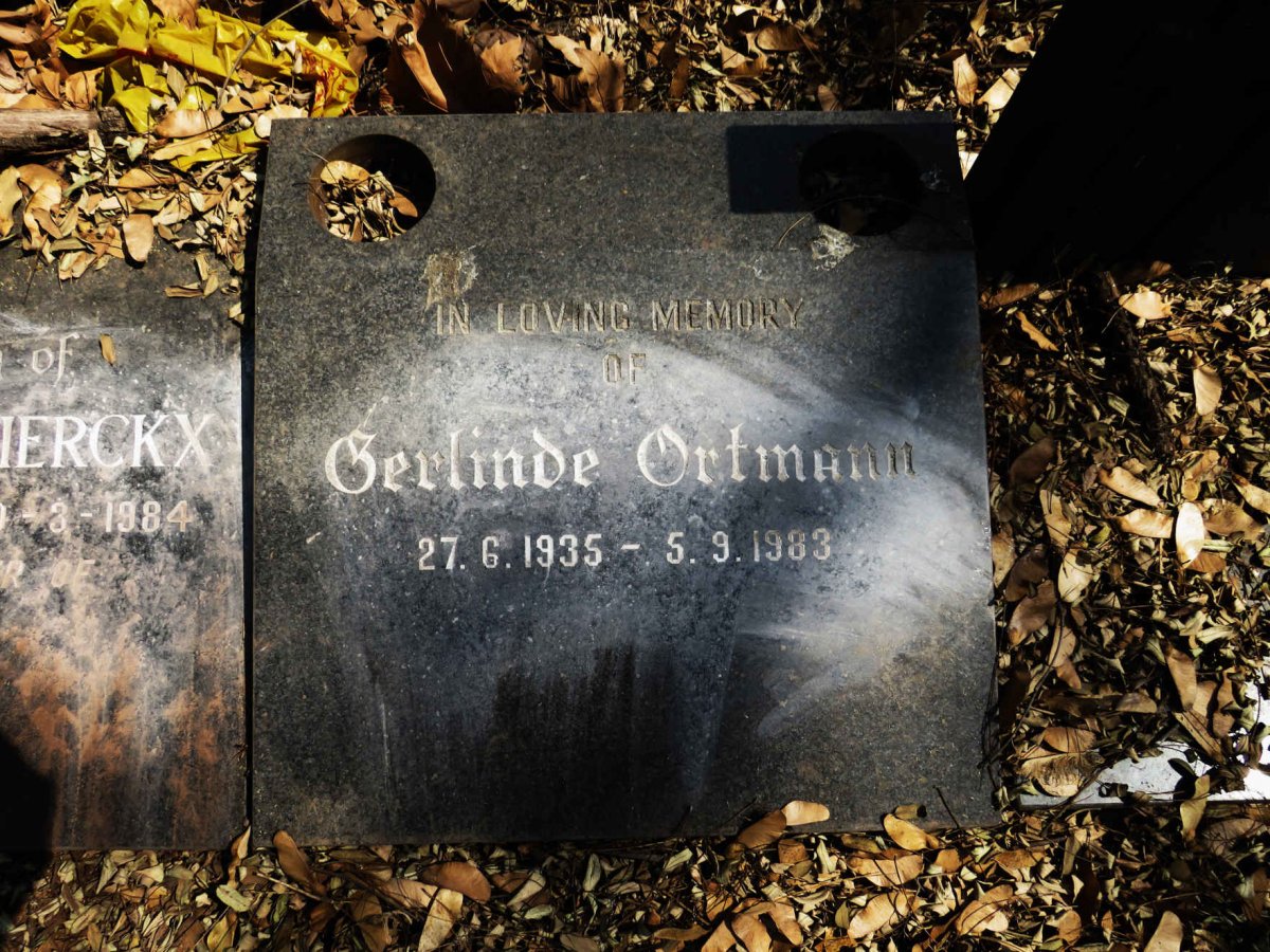 ORTMANN Gerlinde 1935-1983