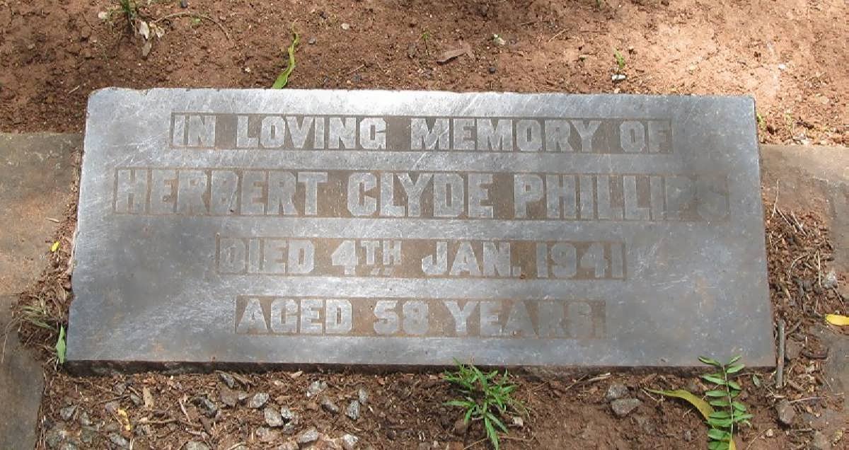 PHILLIPS Herbert Clyde -1941
