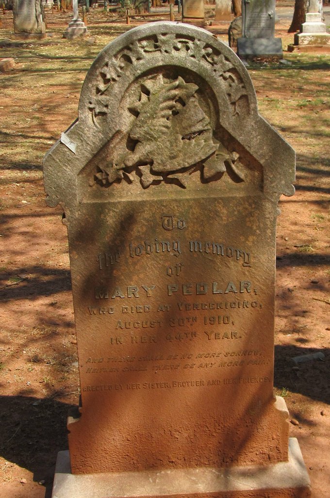 PEDLAR Mary -1910