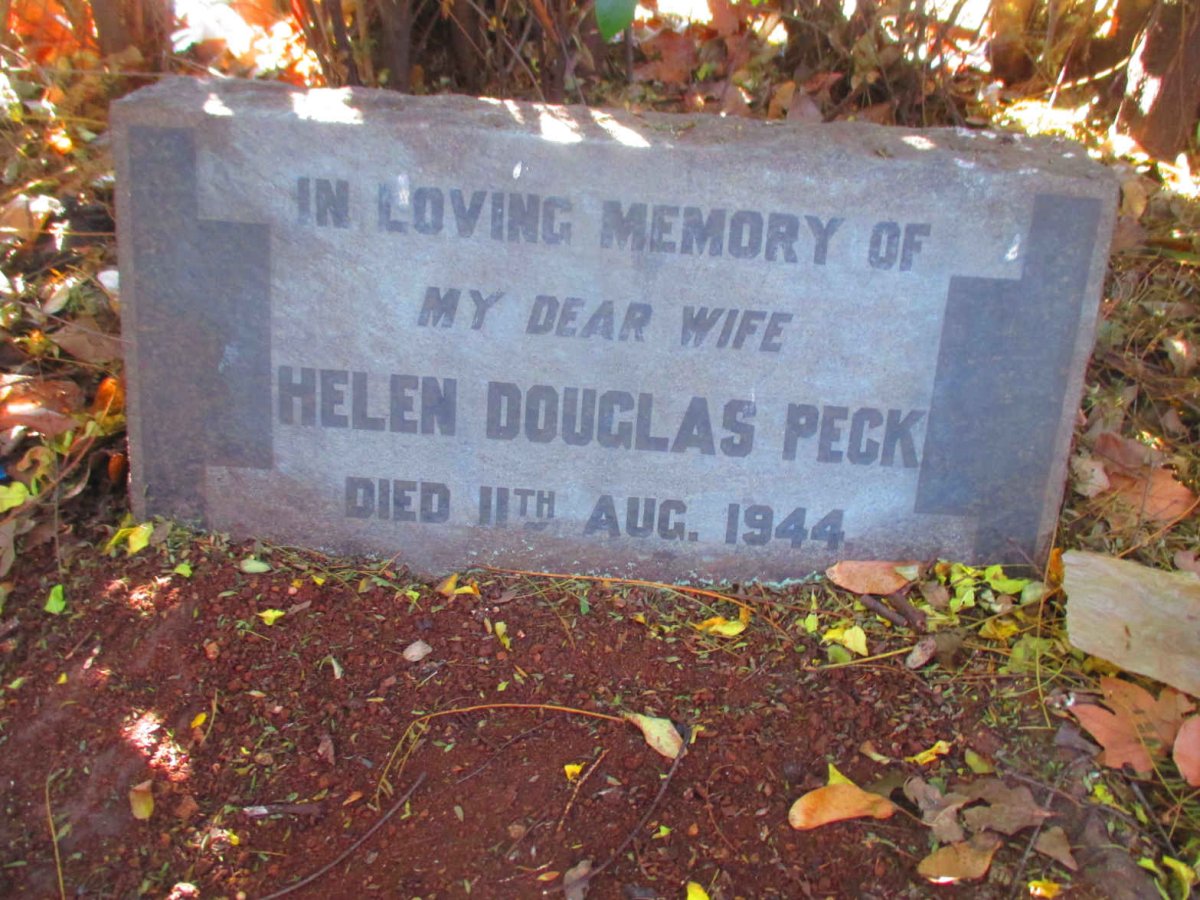 PECK Helen Douglas  -1944