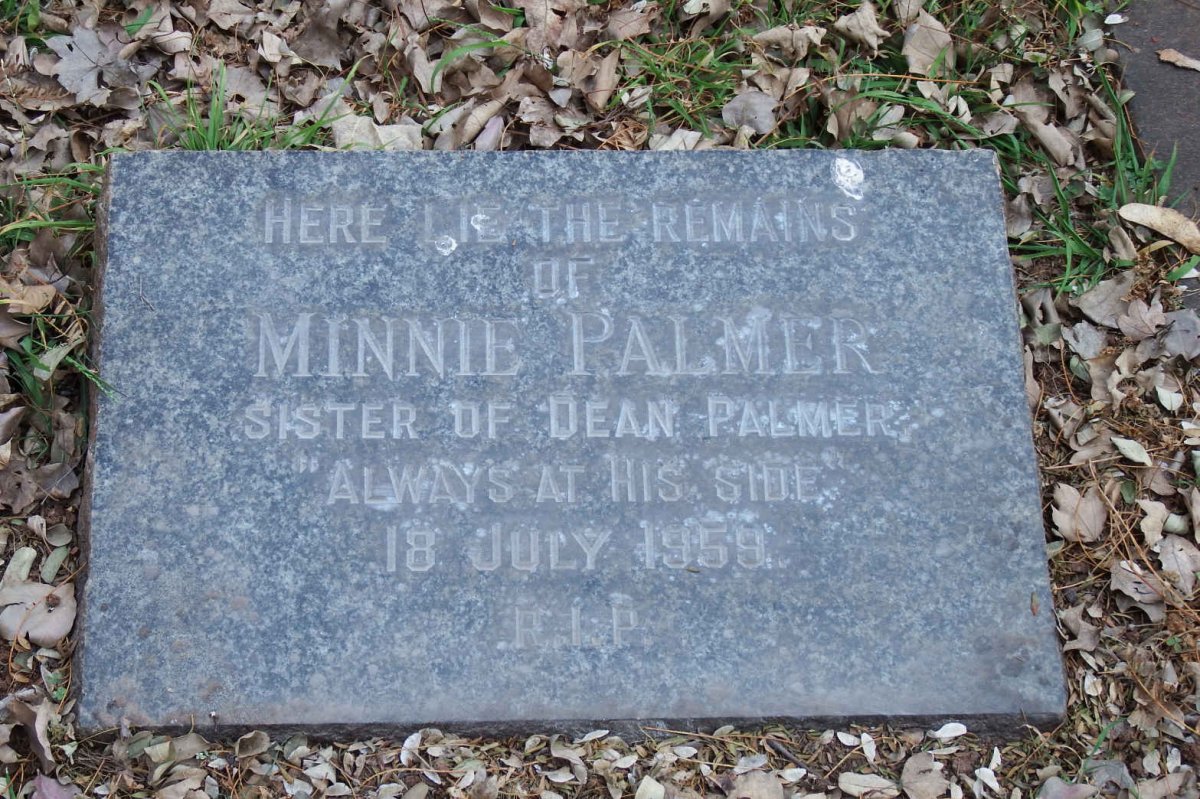PALMER William A. -1953 :: PALMER Minnie -1959 _3