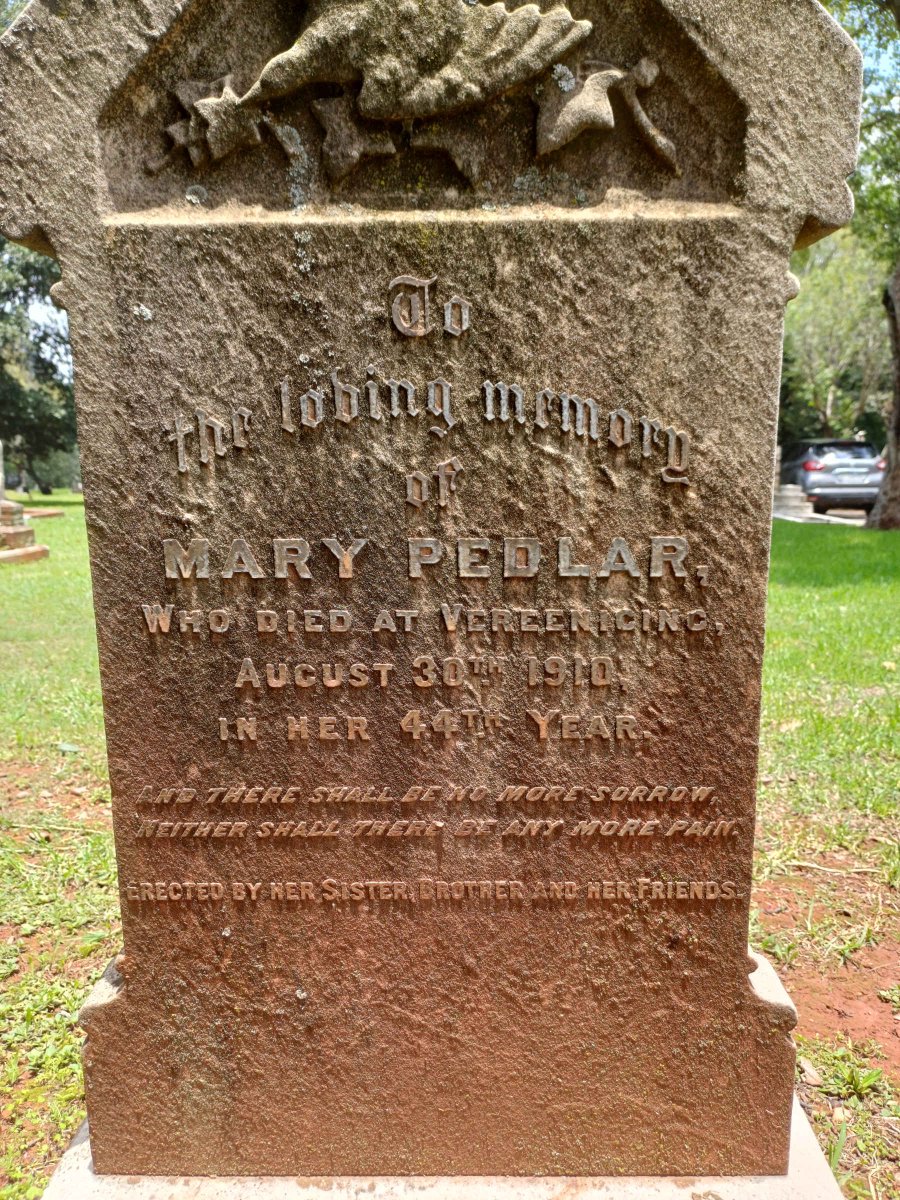 PEDLAR Mary -1910