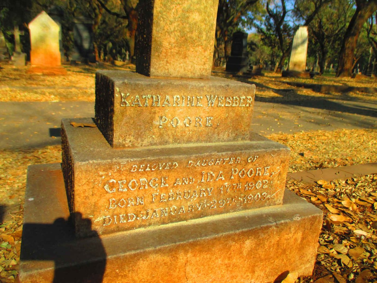 POORE Katharine Webber 1902-1903