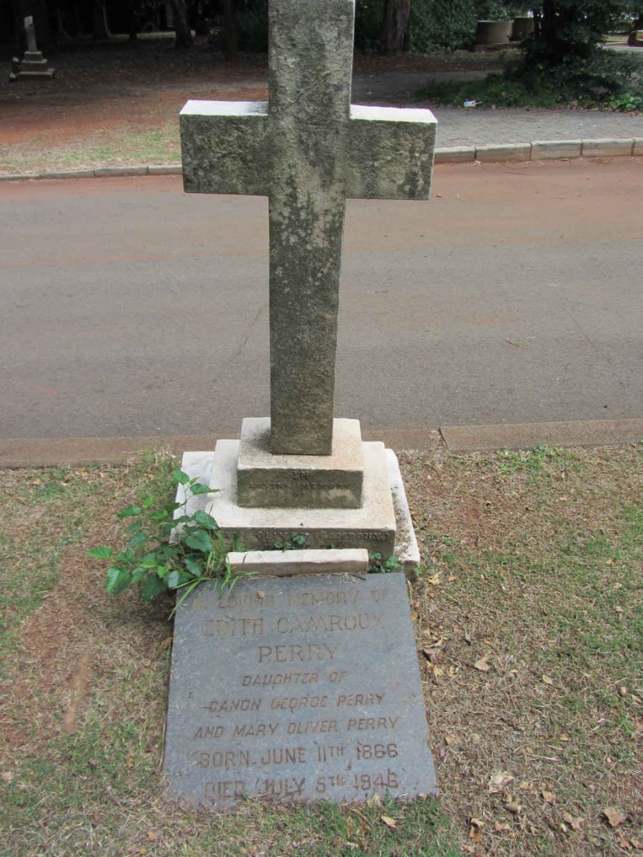 PERRY Mary Oliver nee CAMROUX  :: PERRY Edith Camroux 1866-1946