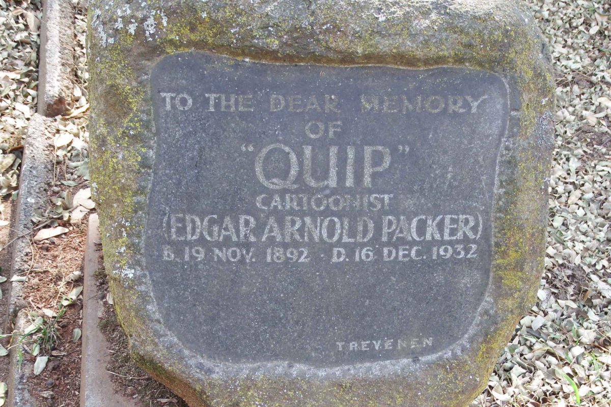 PACKER Edgar Arnold 1892-1932