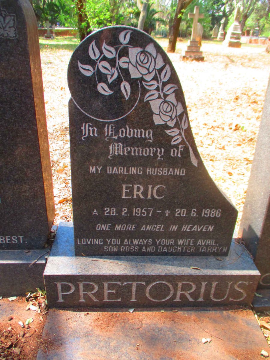 PRETORIUS Eric 1957-1986