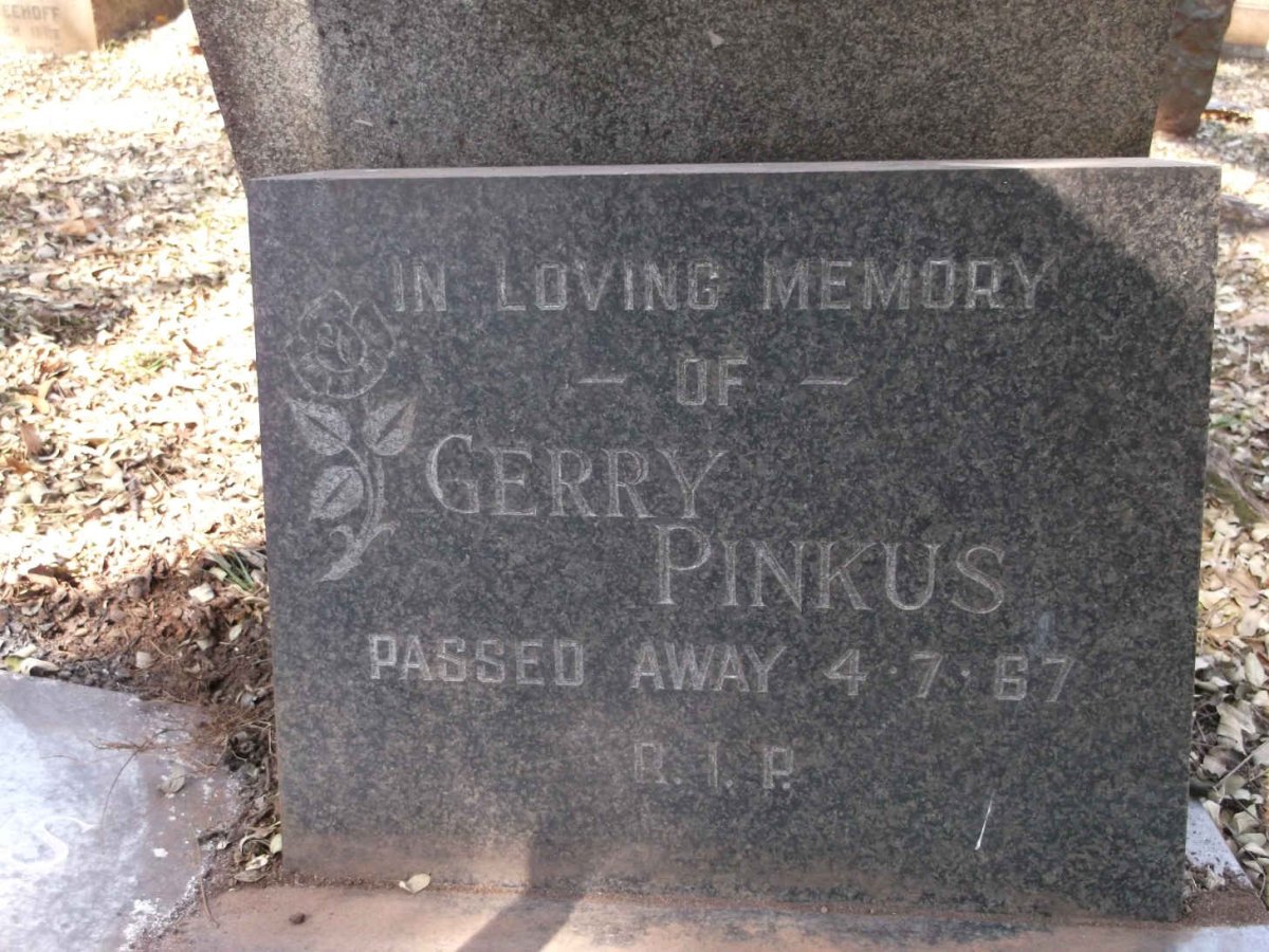 PINKUS Gerry -1967