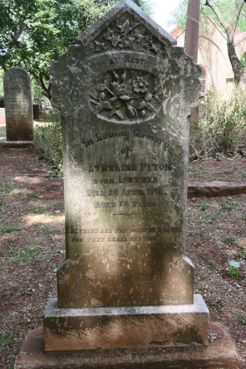 PITON Katherine nee LOWTHER -1912