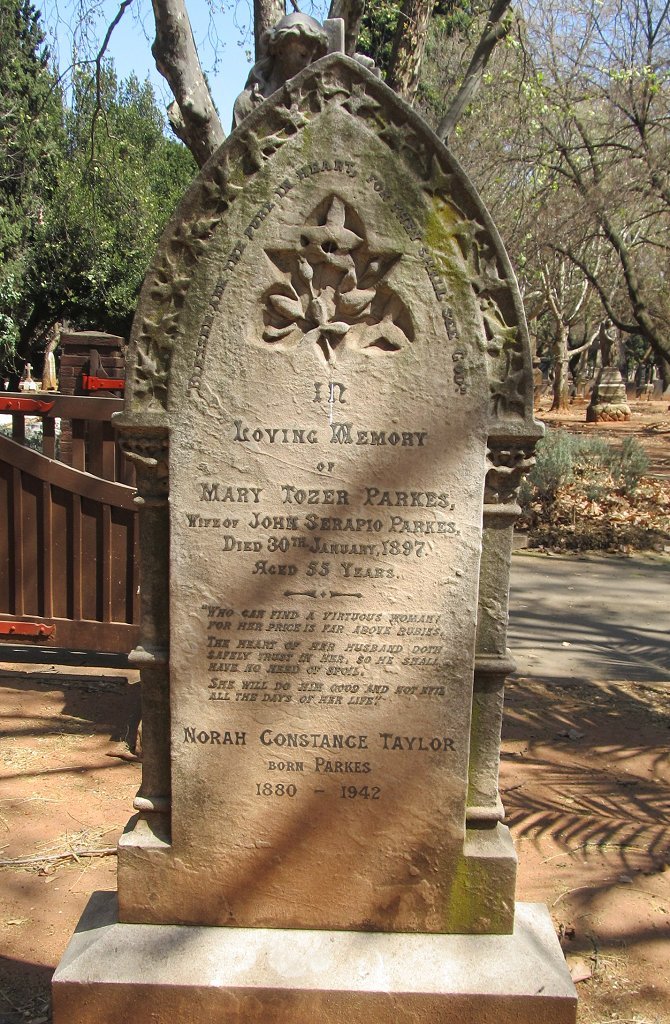 PARKES Mary Tozer -1897 :: TAYLOR Norah Constance nee PARKES 1880-1942