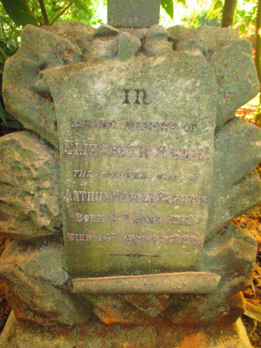 RICHARDS Elizabeth Annie 1873-18??