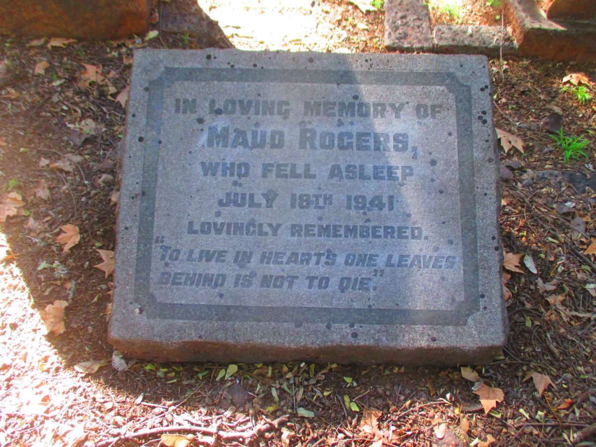 ROGERS Maud -1941