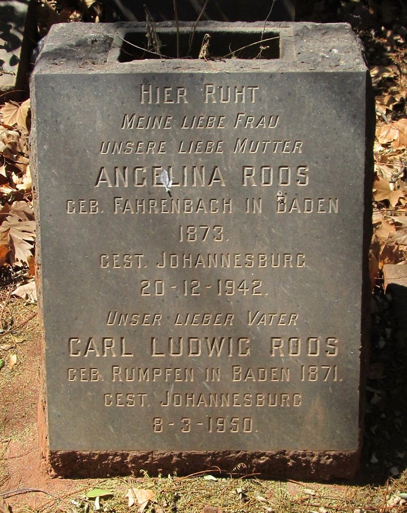 ROOS Angelina 1873-1942