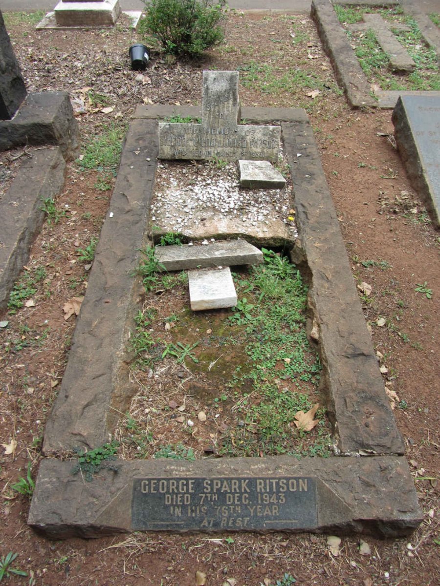RITSON George Spark -1943 &amp; Marion Helena Louisa -1938
