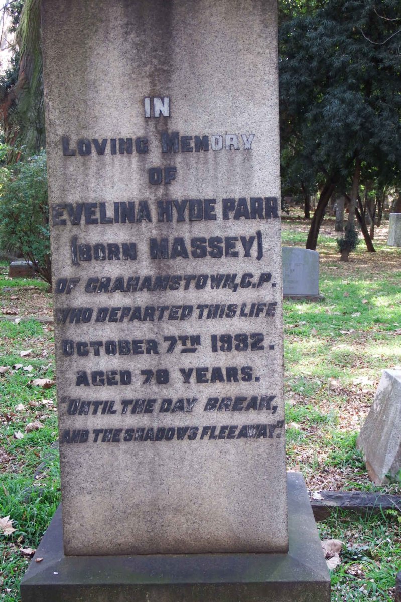 PARR Evelina Hyde nee MASSEY -1932