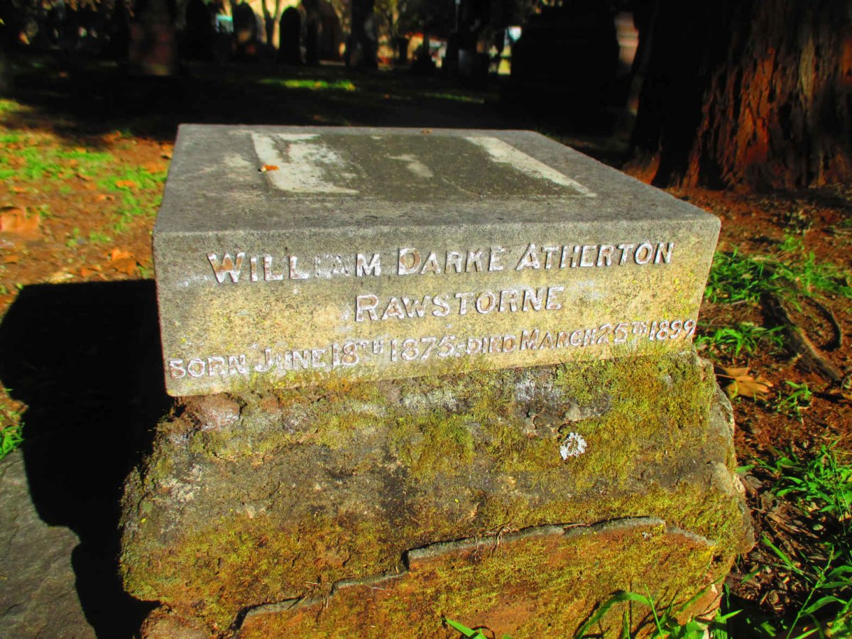 RAWSTORNE William Darke Atherton 1875-1899
