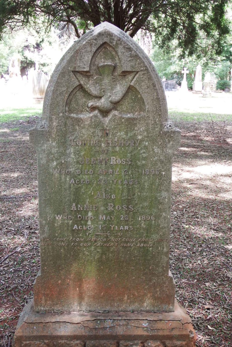 ROSS Jenny -1896 :: ROSS Annie -1896