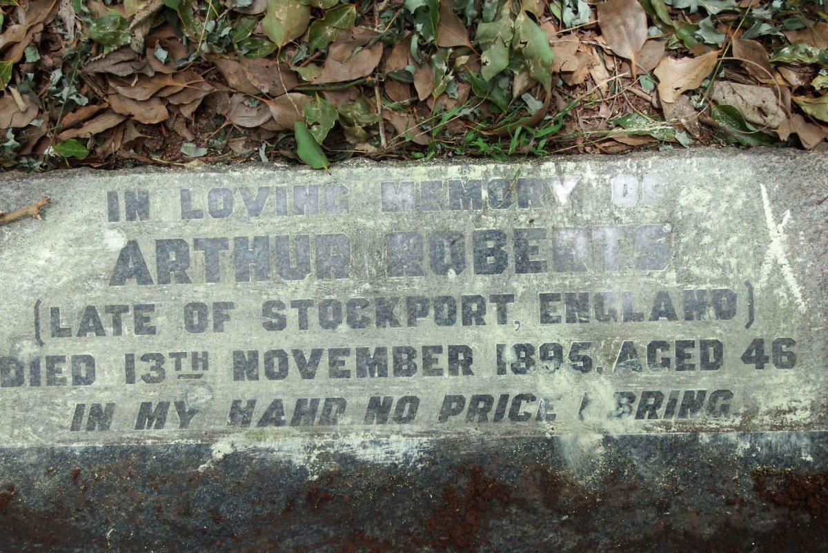 ROBERTS Arthur -1895