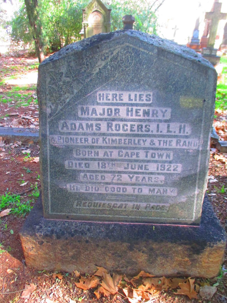 ROGERS Henry Adams -1922