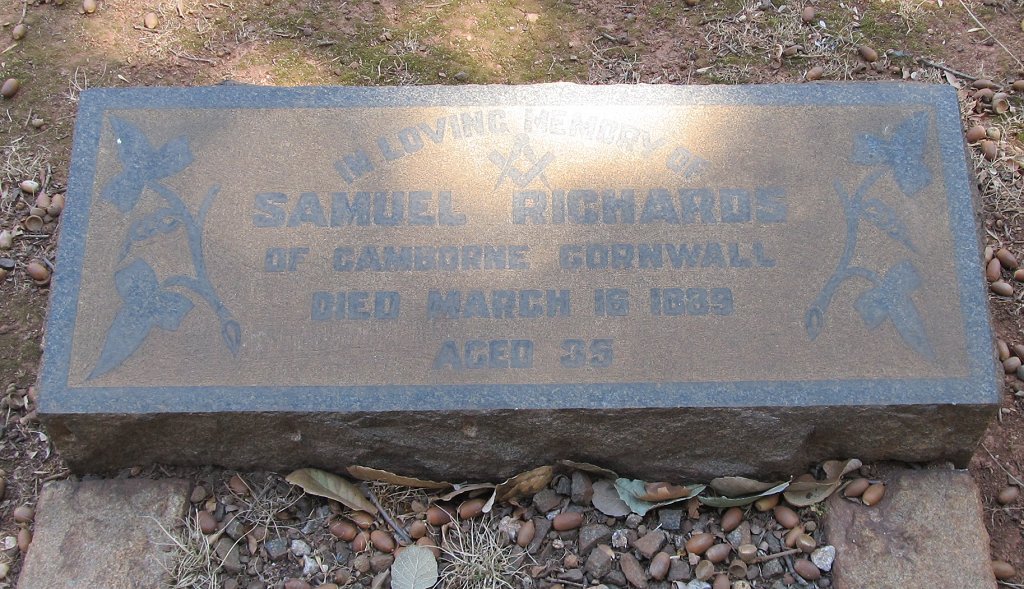 RICHARDS Samuel -1889