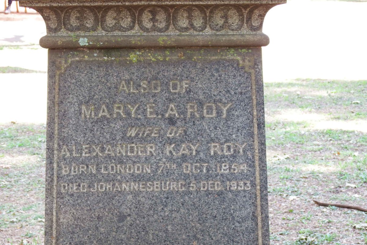 ROY Alexander Kay 1848-1902 & Mary E.A. 1854-1933 :: ROY George Herbert 1883-1922_2