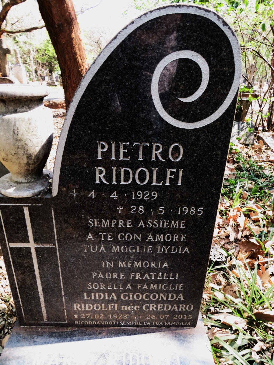RIDOLFI Pietro 1929-1985