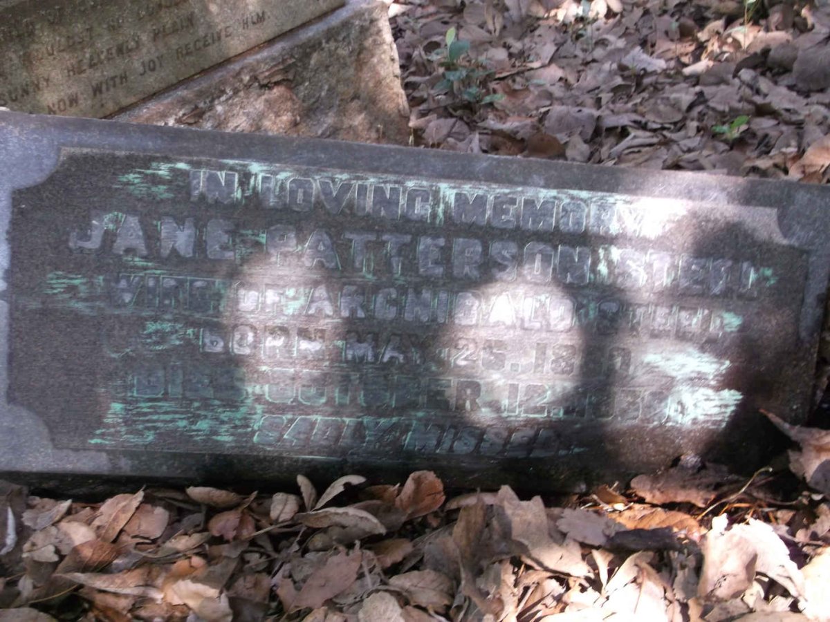 STEEL Jane Patterson 1860-193?