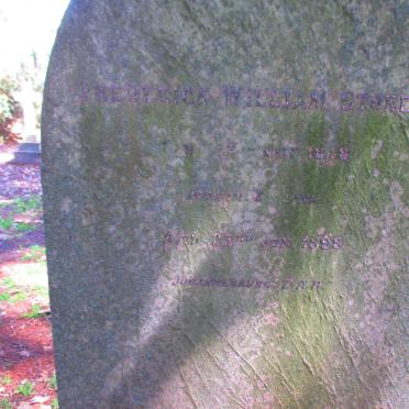 STOKER Frederick William 1848-1898