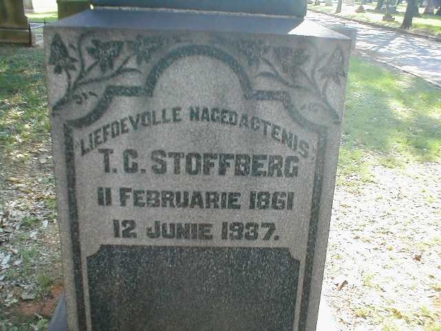 STOFFBERG T.G. 1861-1937