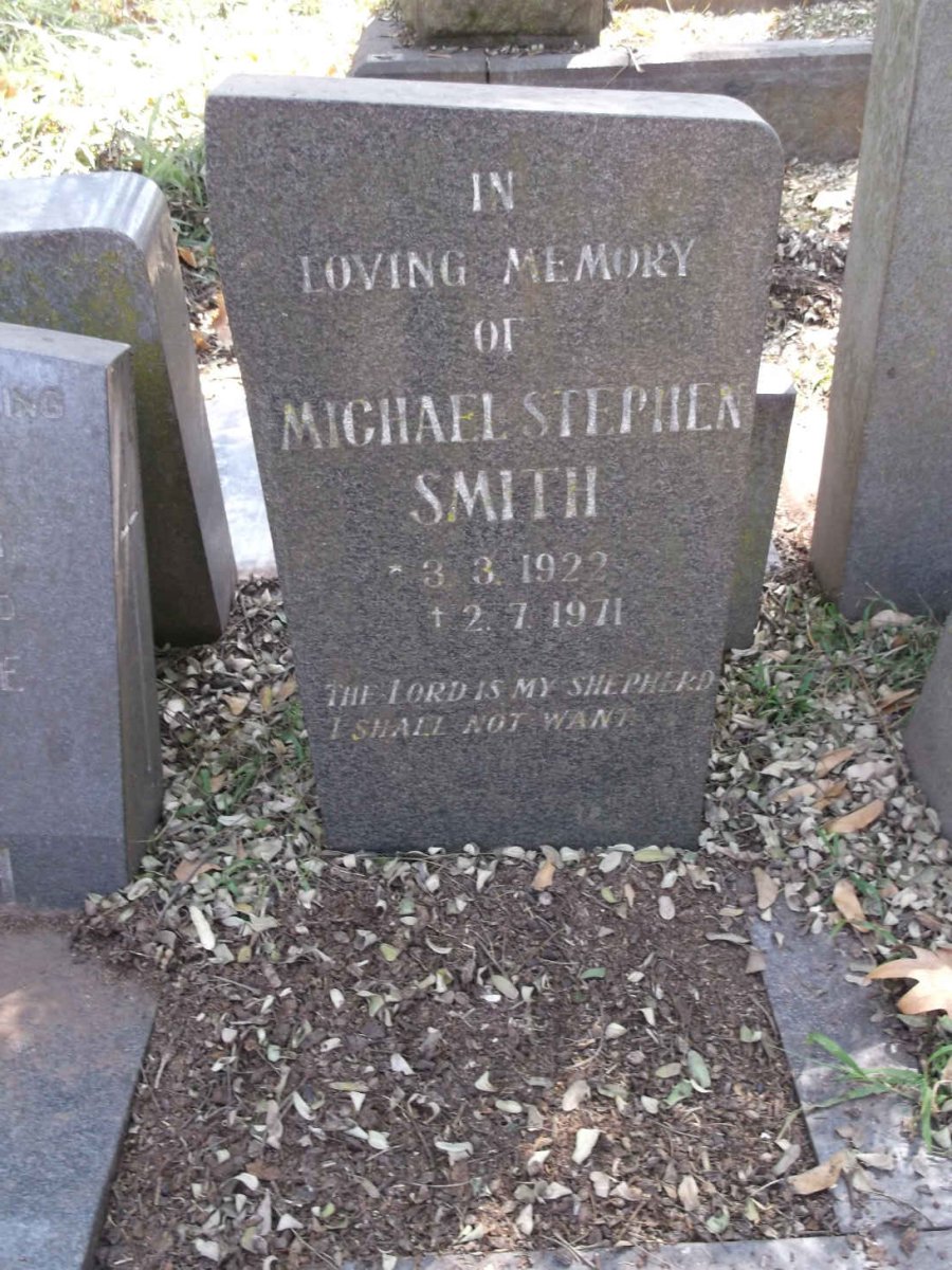 SMITH Michael Stephen 1922-1971