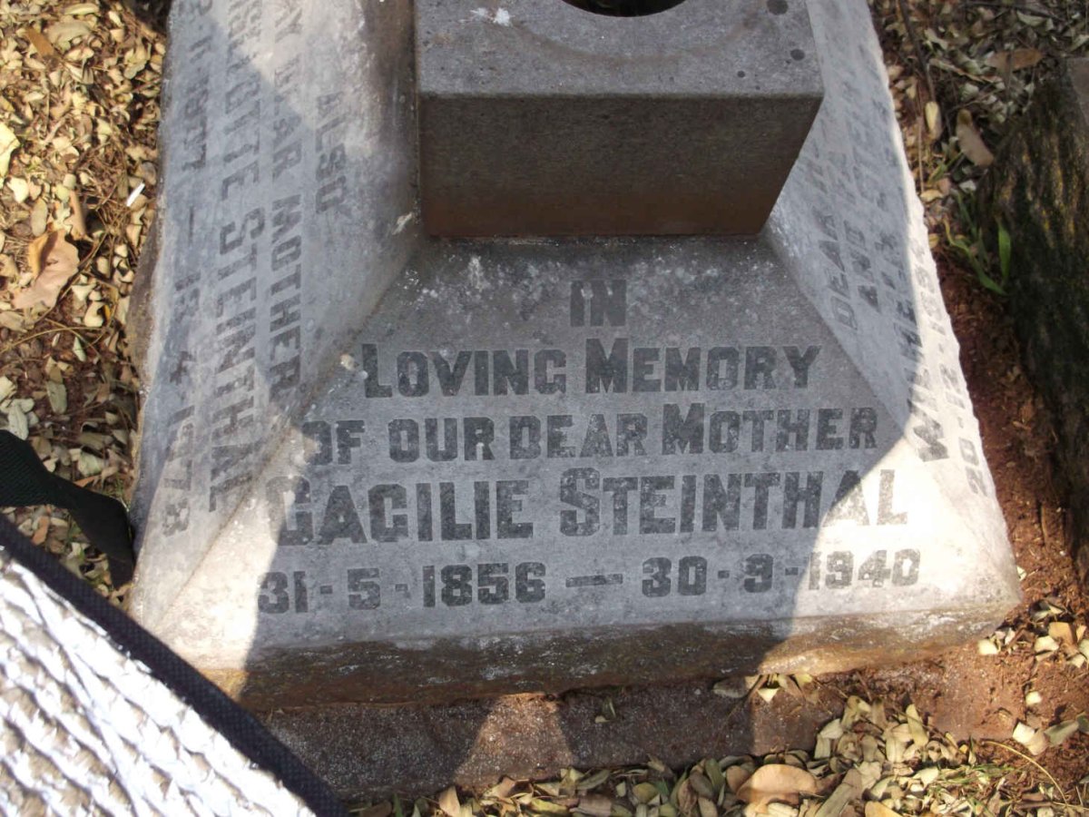 STEINTHAL Cacilie 1856-1940