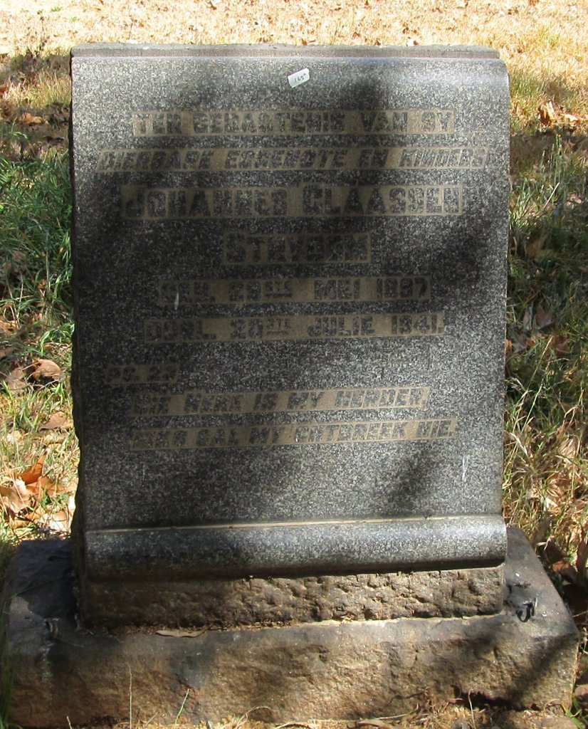 STRYDOM Johannes Claassen 1897-1941